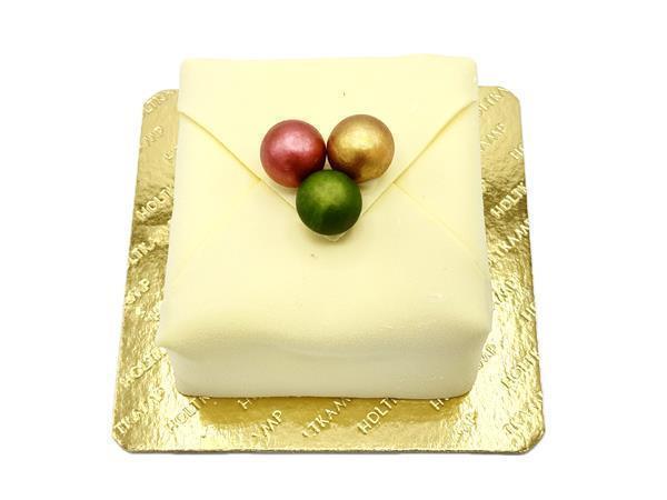 Champagnetaartje kerstopmaak