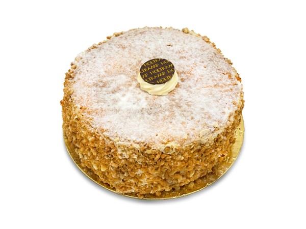 Hazelnoot schuimtaart